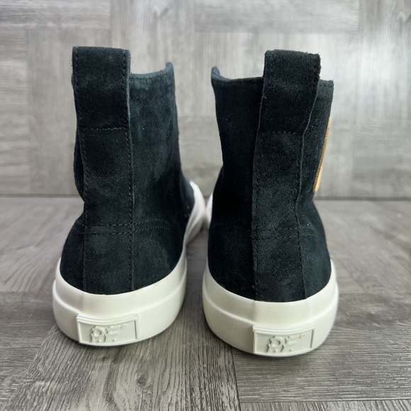 P.F Flyer Men's size 8/Women's 9.5 Black Suede Hightop Shoes - Picture 6 of 8